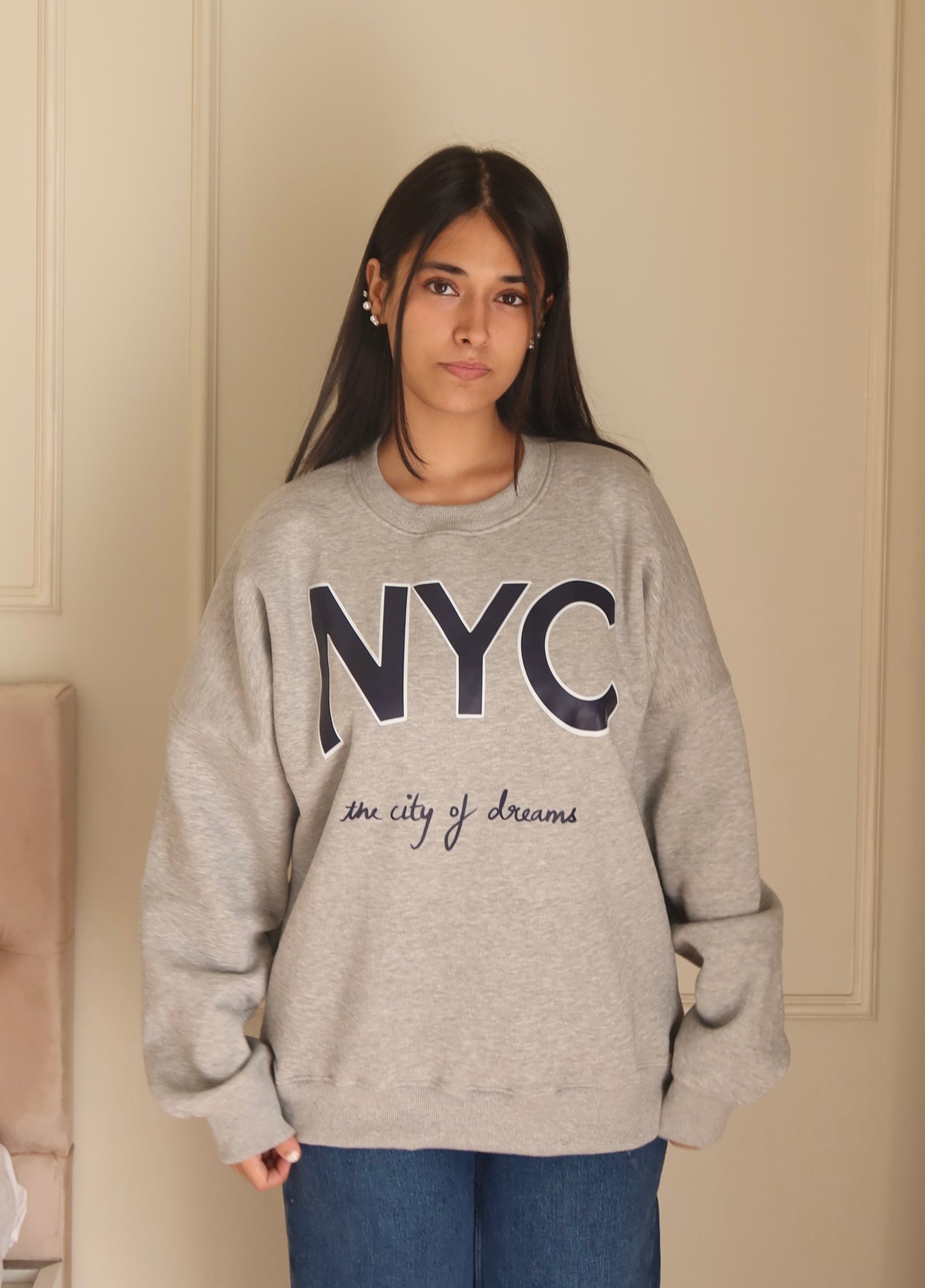 Oversized New York Sweatshirt