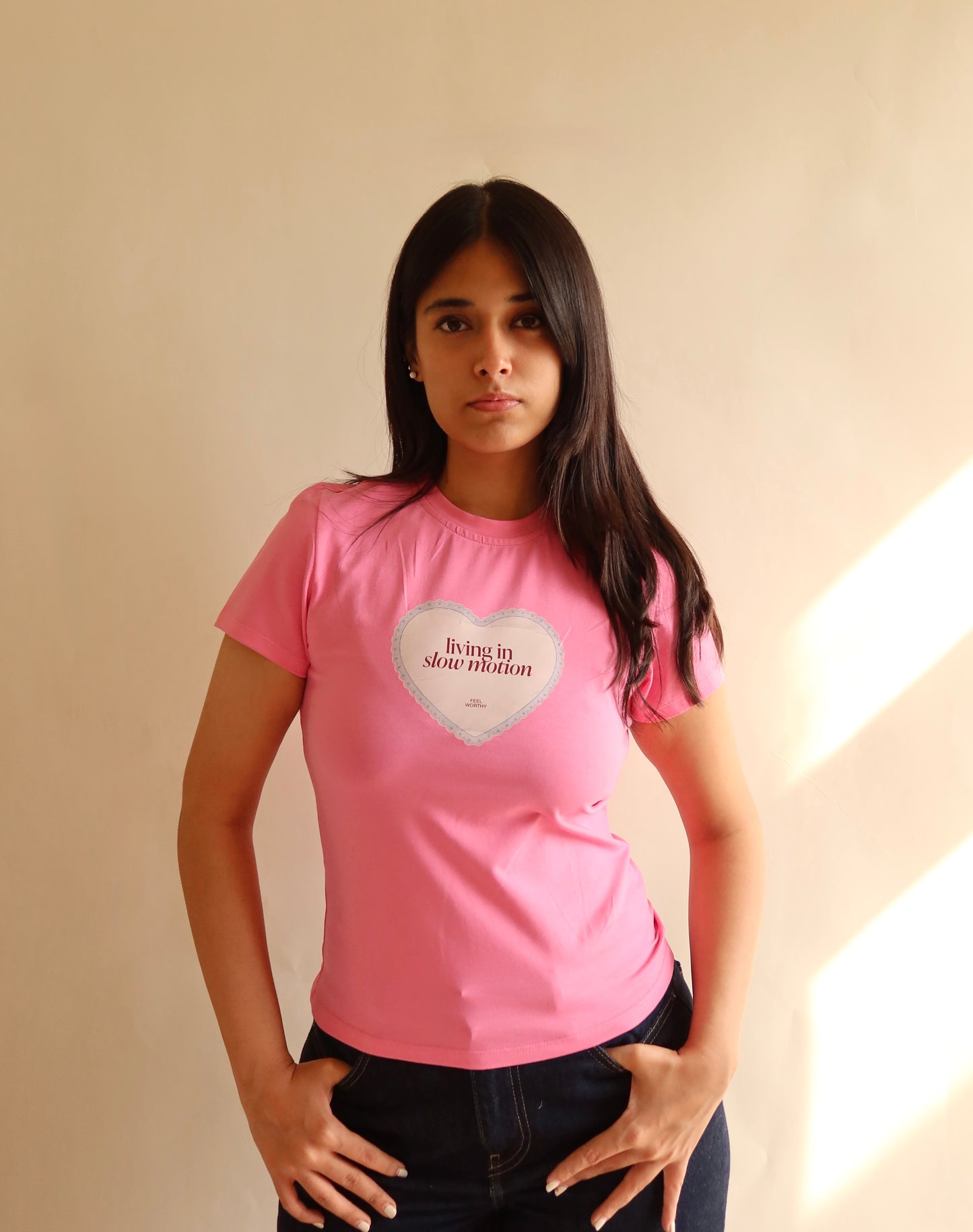 Slow Motion Fitted Tee