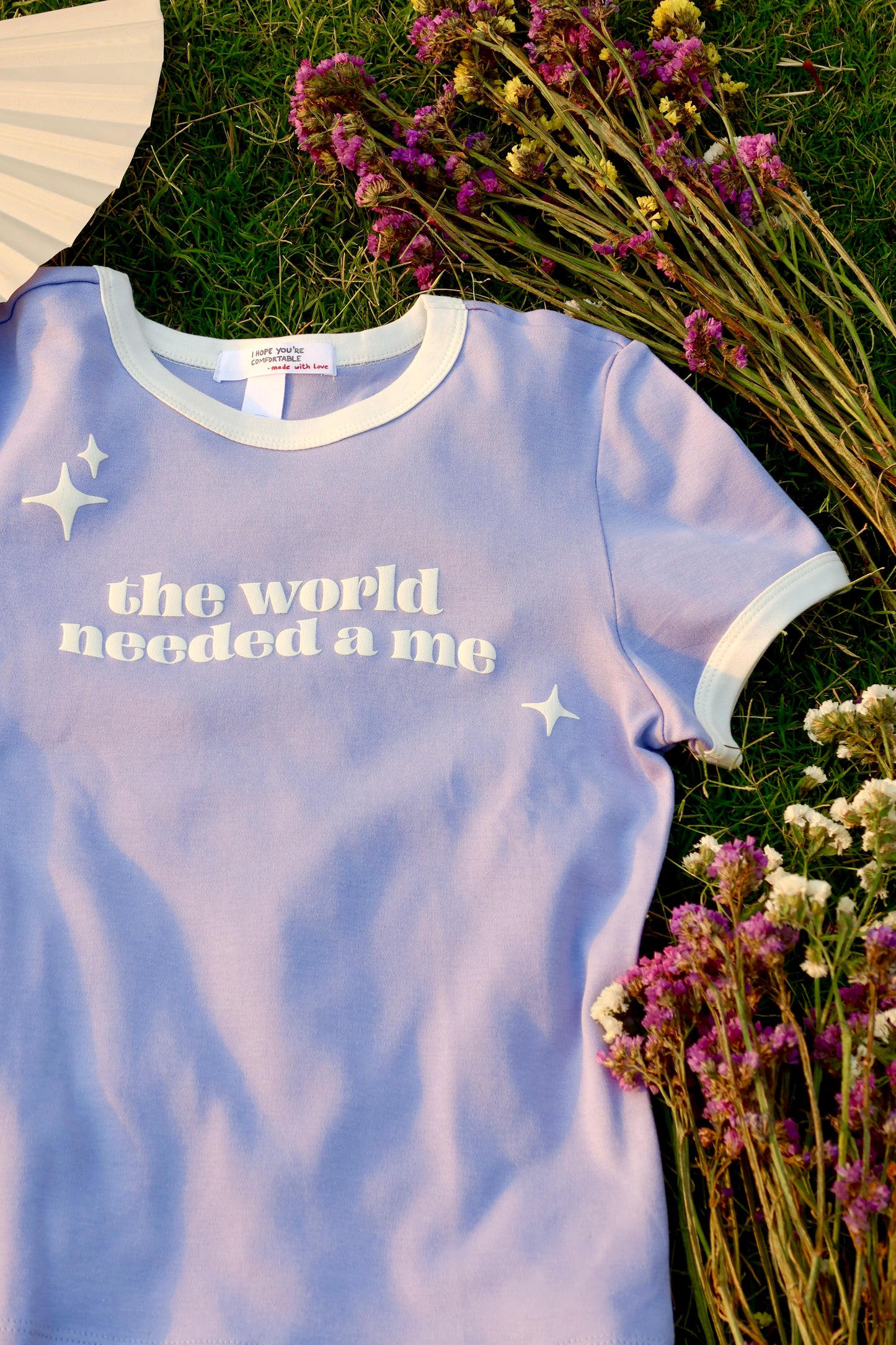 World Needed a Me Fitted Tee