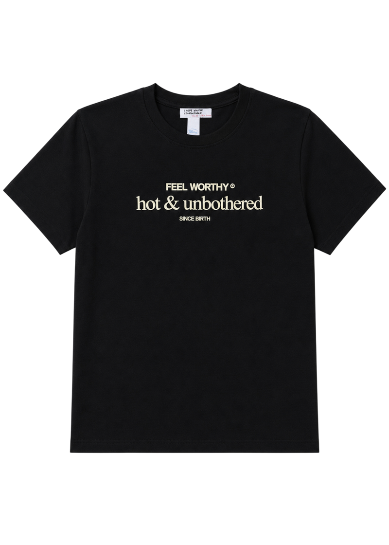 Hot & Unbothered Oversized Tee