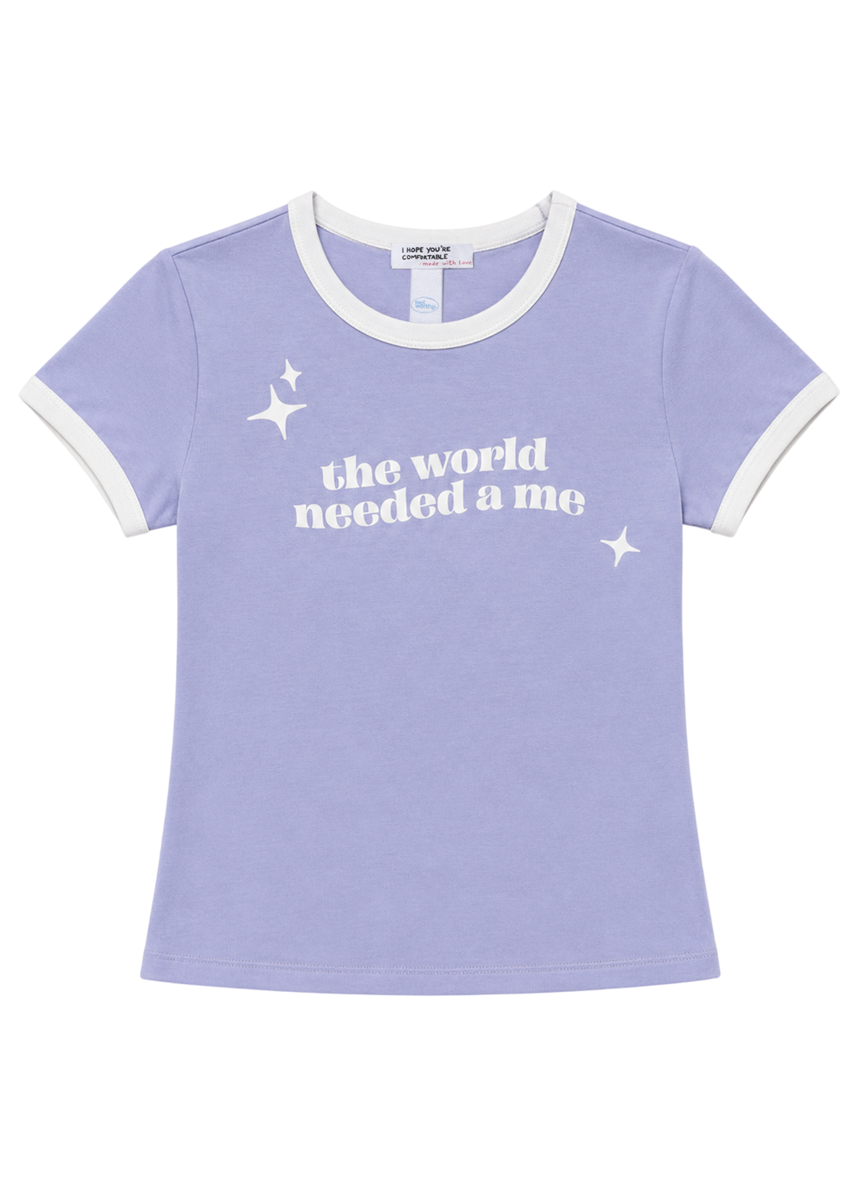World Needed a Me Fitted Tee