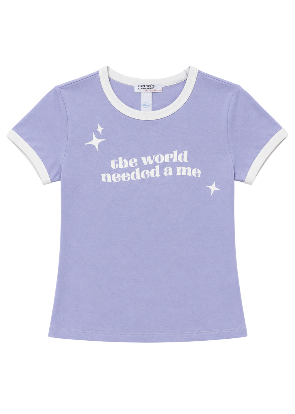 World Needed a Me Fitted Tee