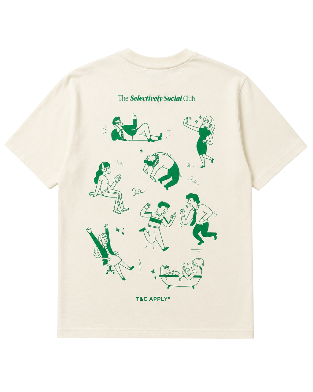 The Selectively Social Club Oversized T-Shirt