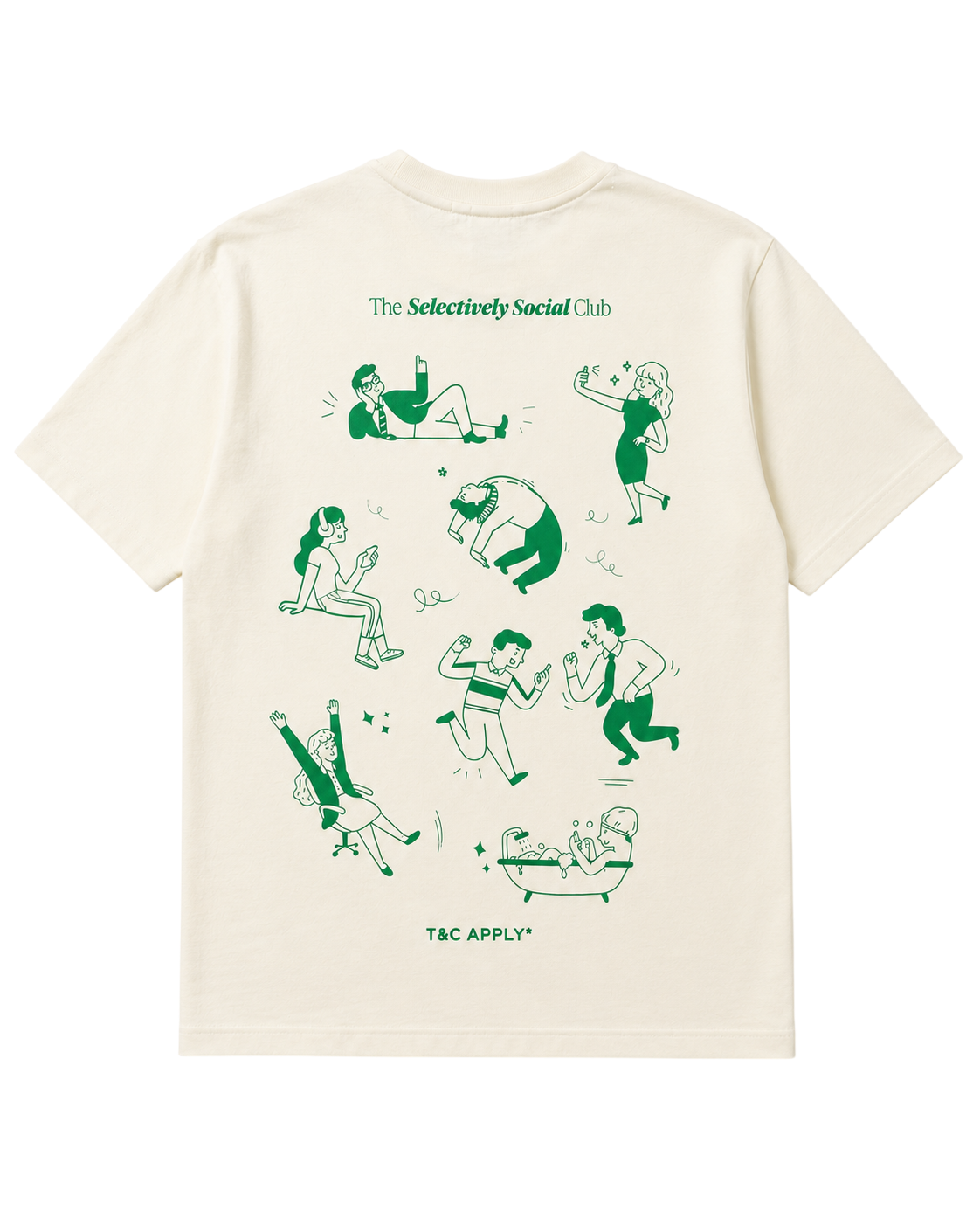The Selectively Social Club Oversized T-Shirt
