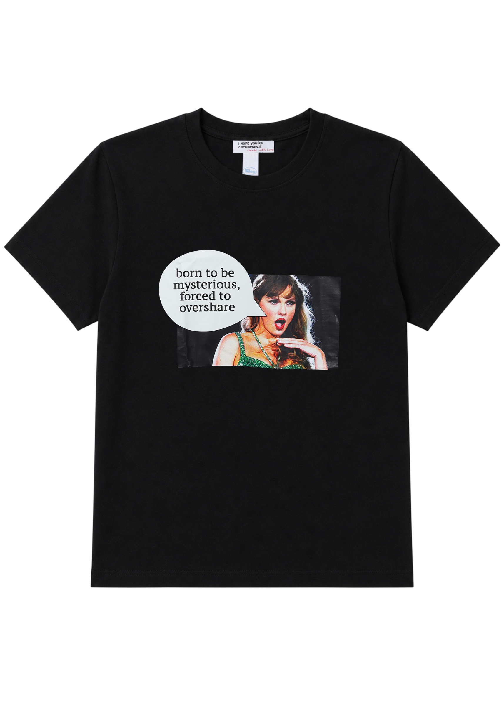 Born To Be Mysterious Oversized T-Shirt