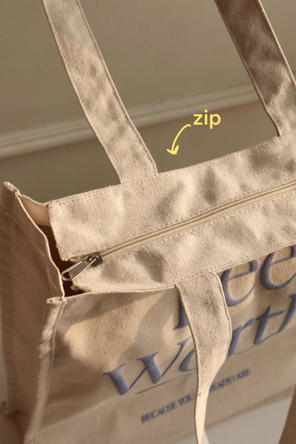 Feel Worthy Club Tote Bag