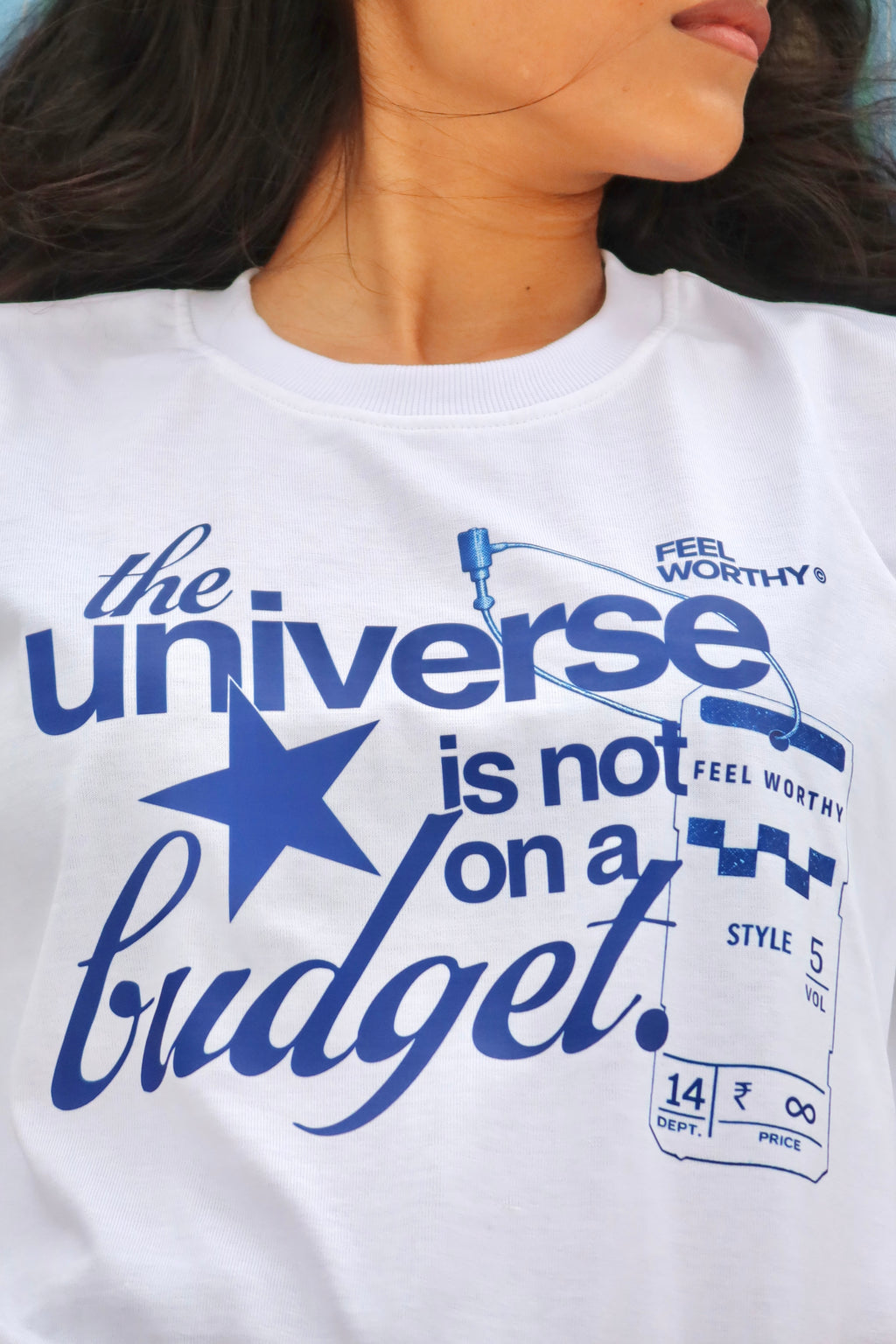 Feel Worthy of More Oversized Tee
