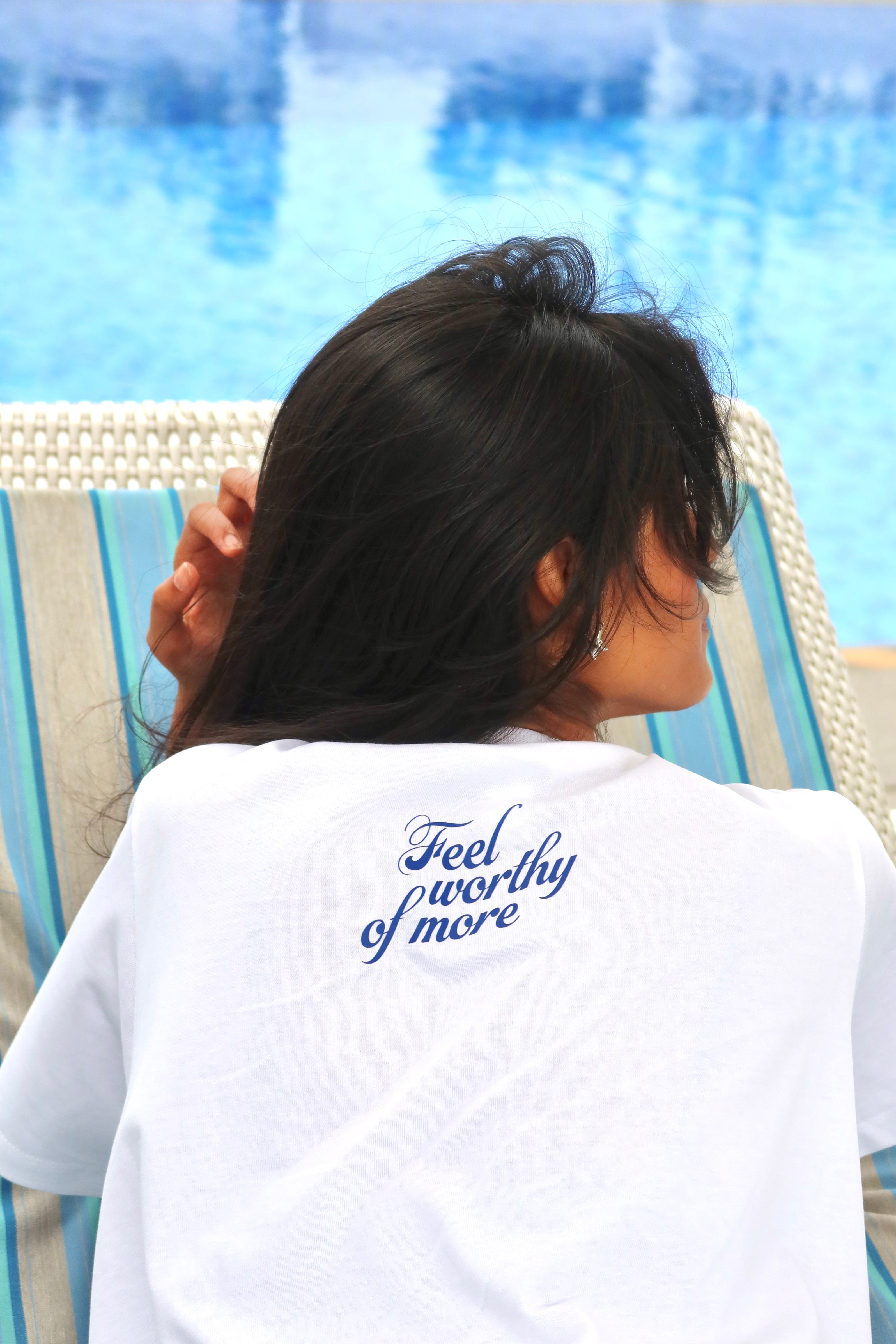 Feel Worthy of More Oversized Tee