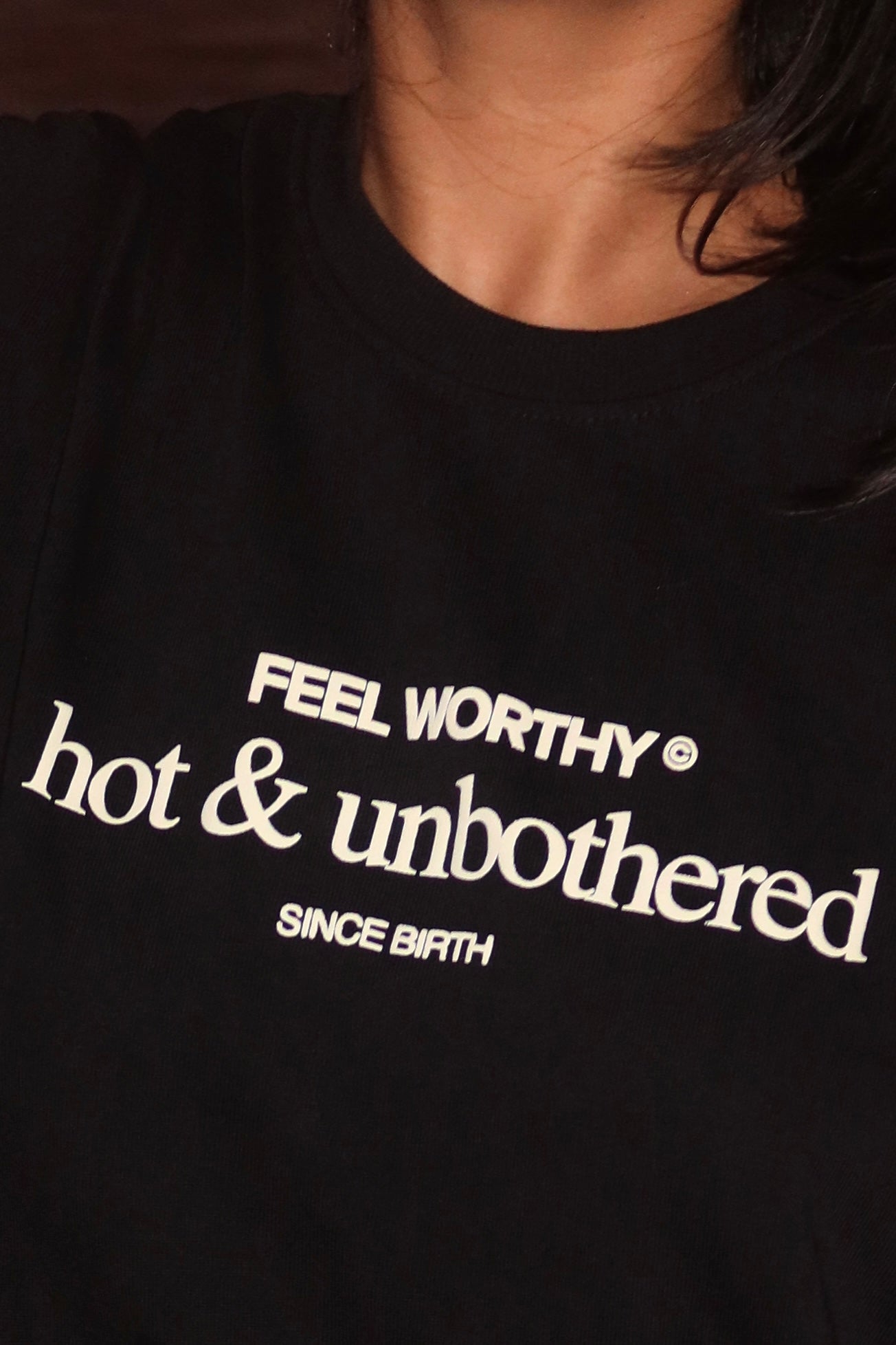Hot & Unbothered Oversized Tee