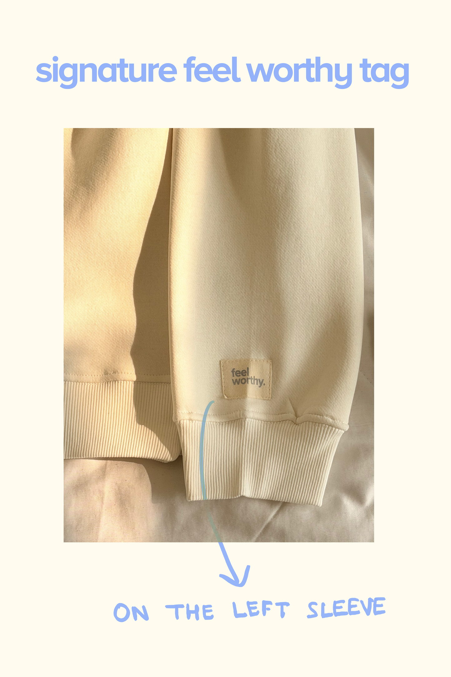 Feel Worthy Club Sweatshirt