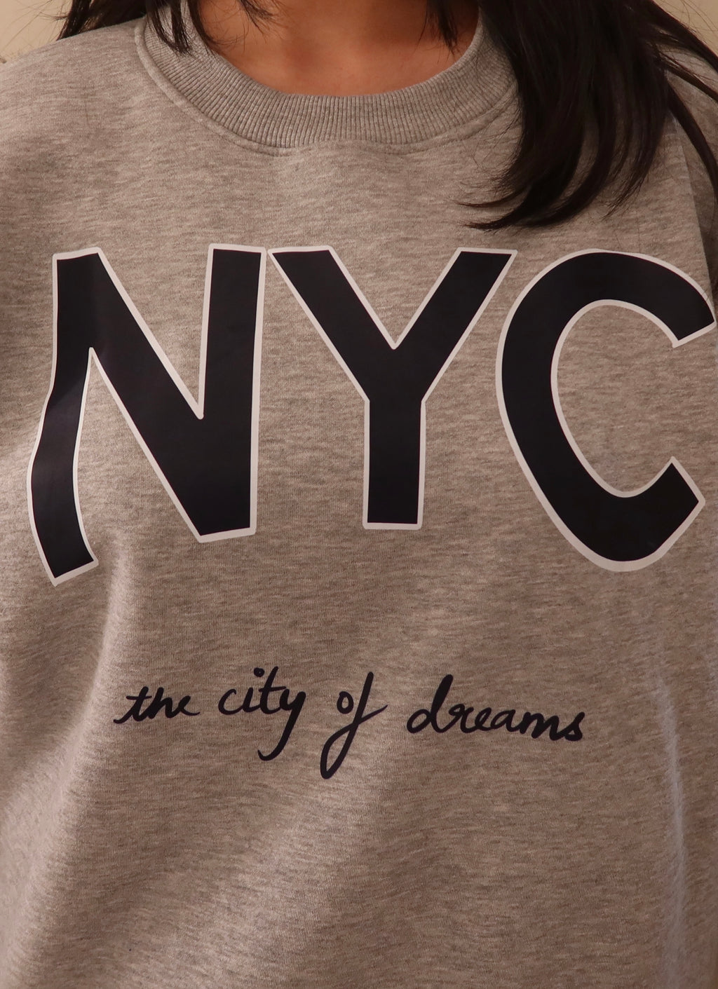 Oversized New York Sweatshirt