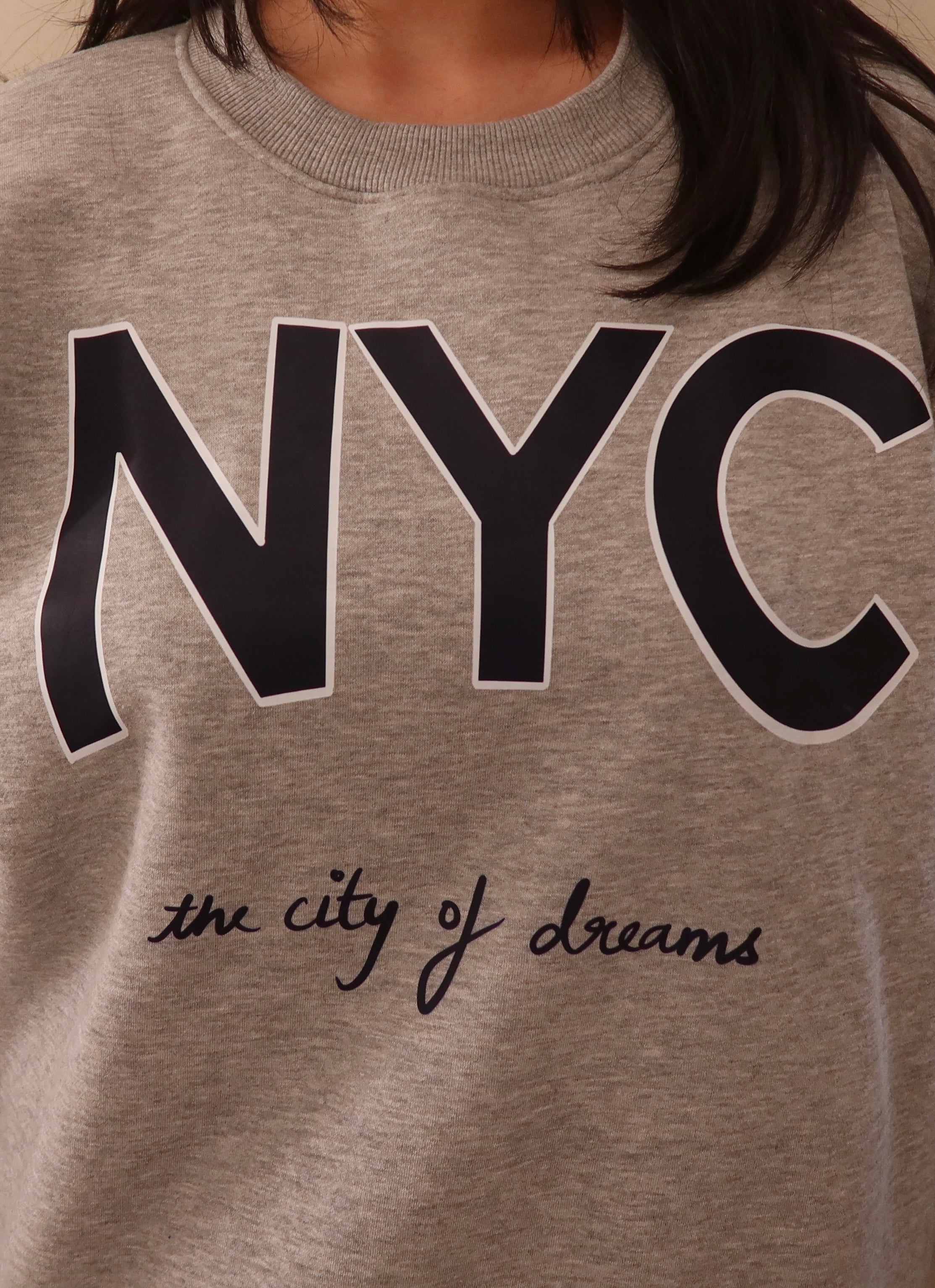 Oversized New York Sweatshirt