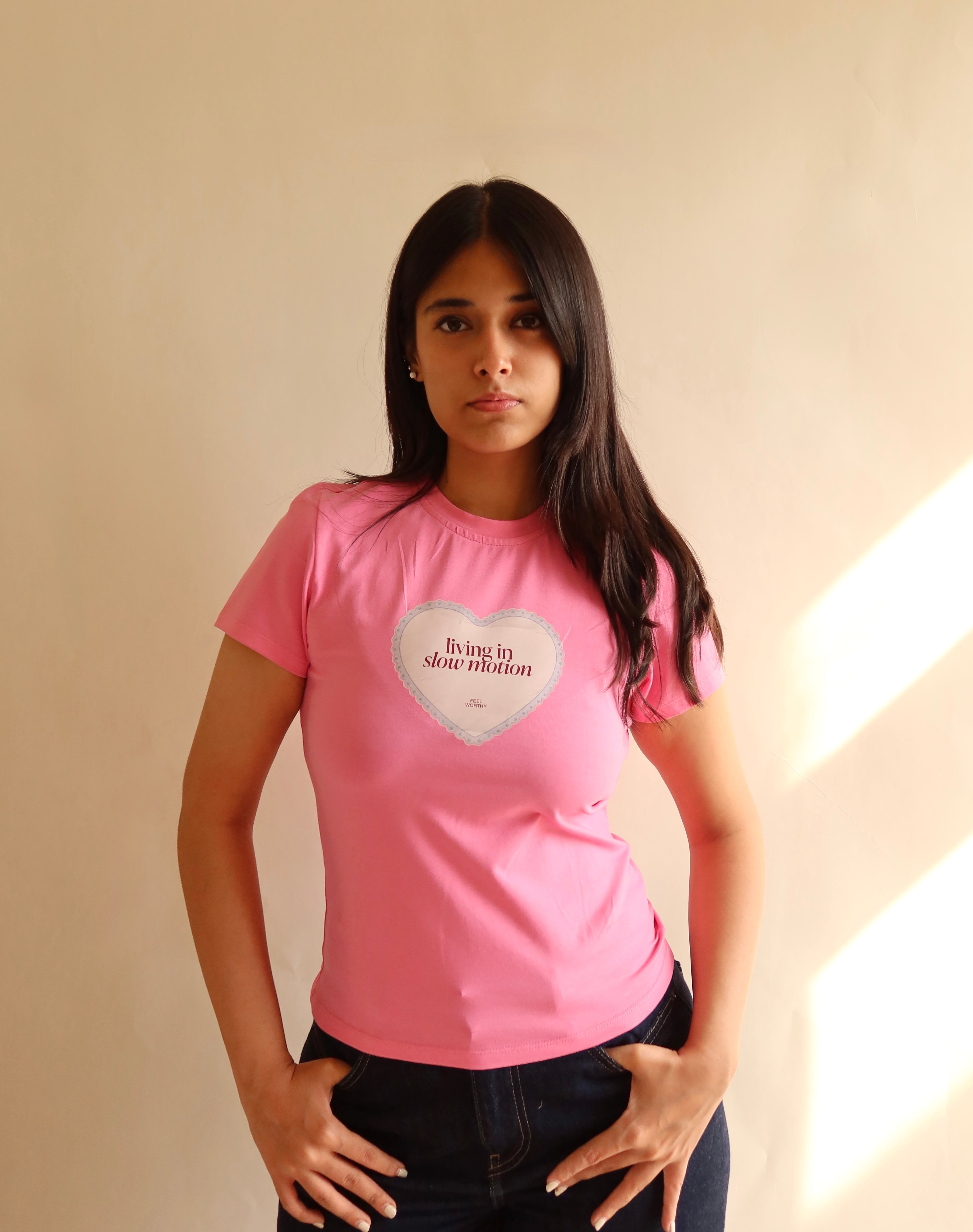 Slow Motion Fitted Tee