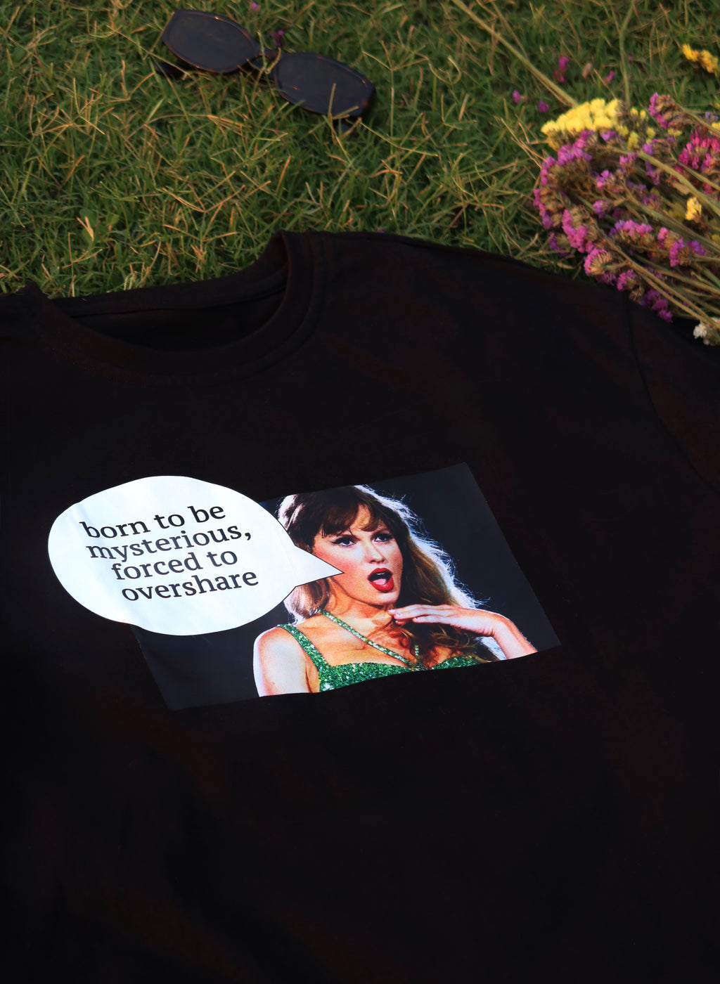 Born To Be Mysterious Oversized T-Shirt