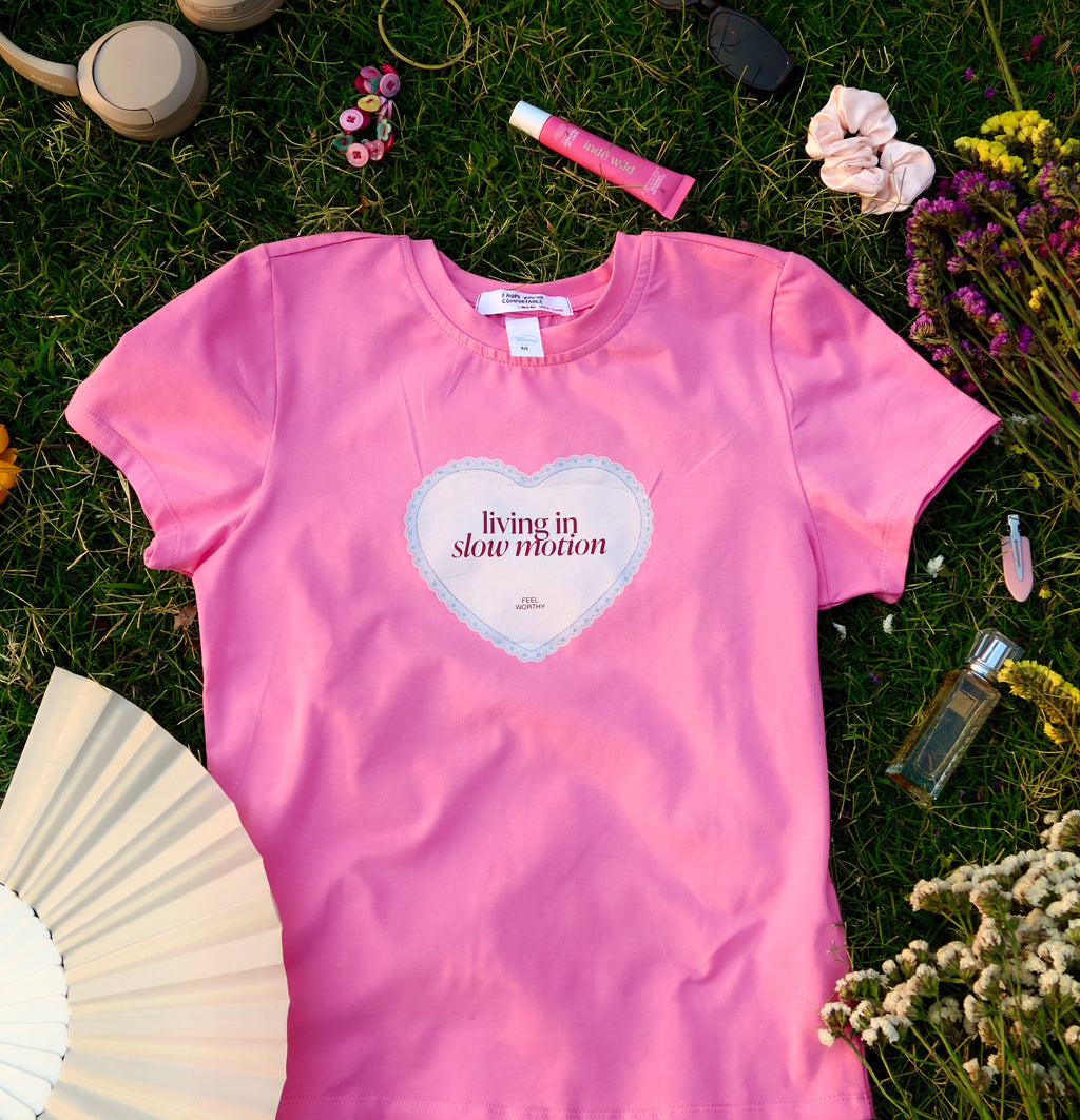 Slow Motion Fitted Tee