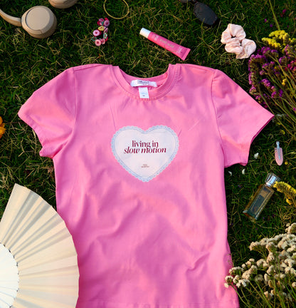 Slow Motion Fitted Tee